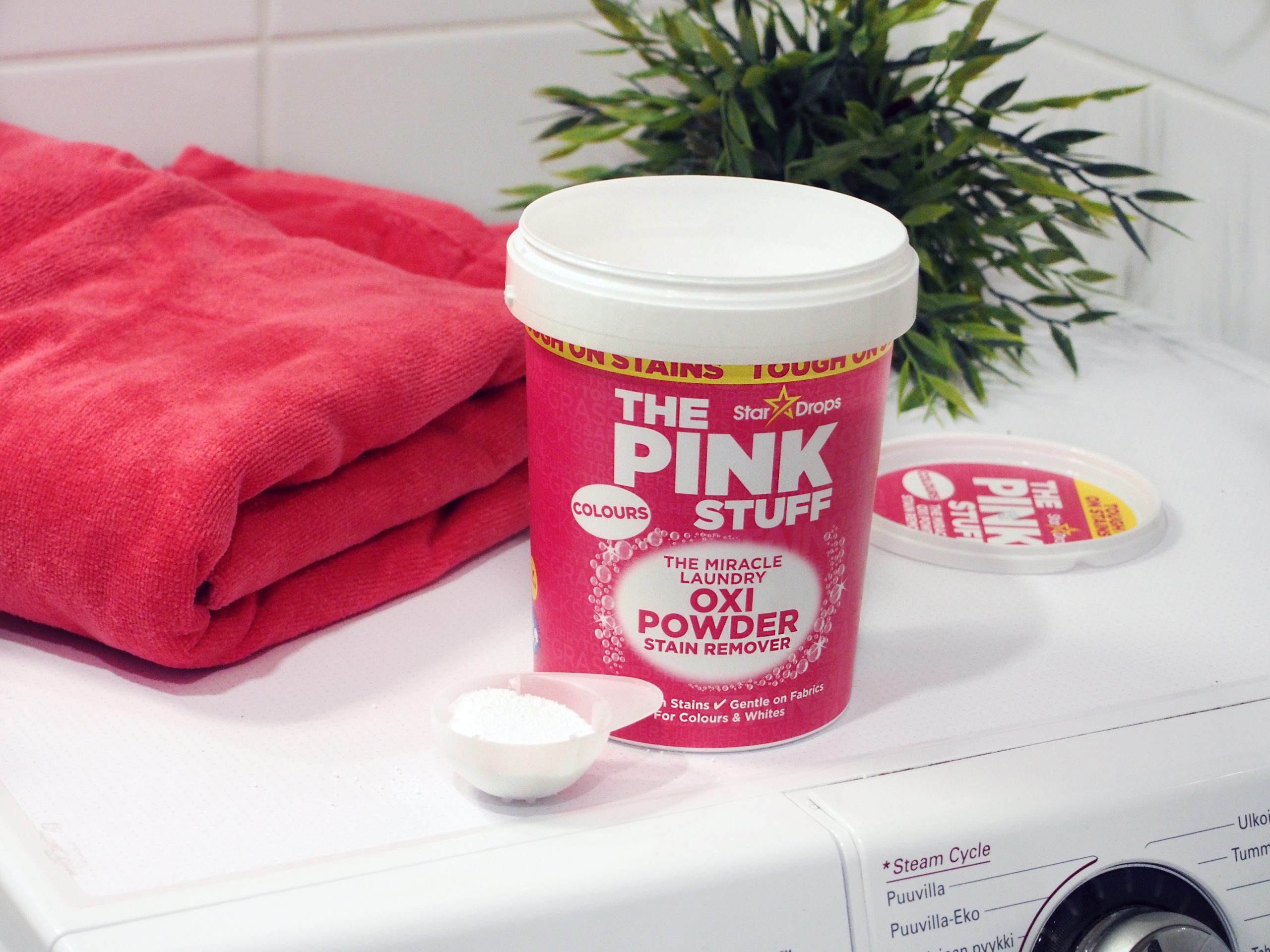Stardrops - The Pink Stuff - The Miracle Laundry Oxi Powder Stain Remover  Specifically Formulated for Whites, 1 kg